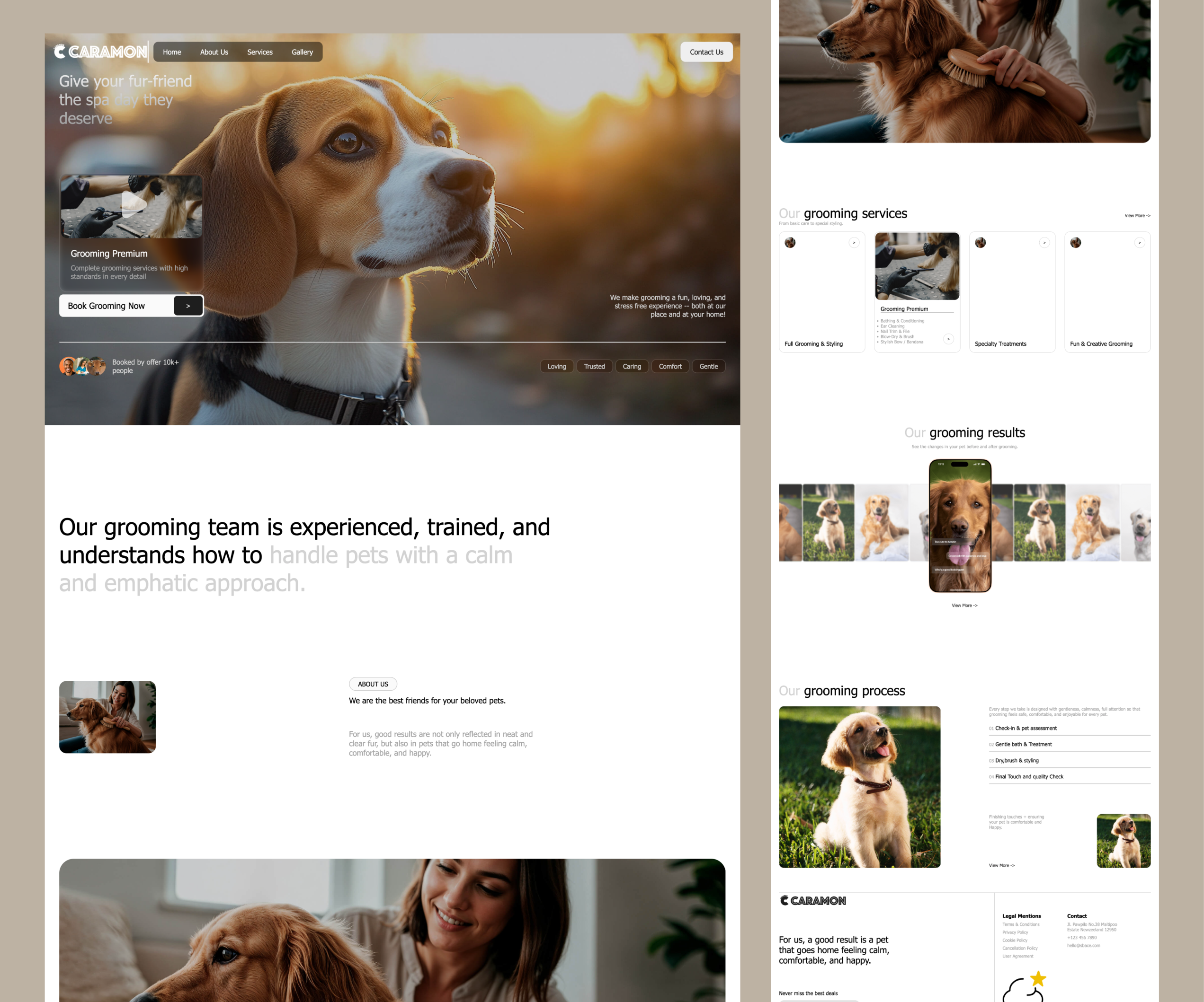 Caramon Pet Care Platform Preview